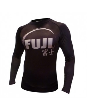 Рашгард Fuji Sports IBJJF Ranked Rash Guard Black Long Sleeve 