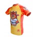 рашгард для детей FUJI Sports Toshi the Tiger Rash Guard, Kids, Yellow/Orange