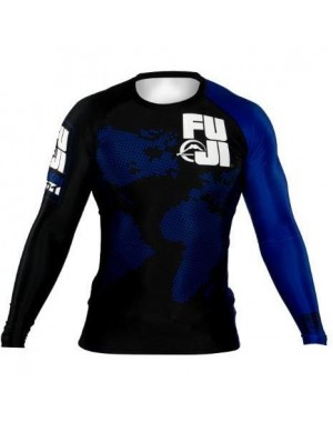 рашгард FUJI Sekai 2.0 IBJJF Blue Rashguard #4506