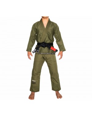 кимоно FUJI Suparaito BJJ Gi green