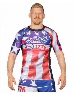 рашгард Fuji  Americana 1776 Short Sleeve Rashguard