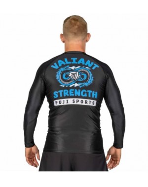рашгард Fuji Valiant Strength Long Sleeve Rashguard Blue
