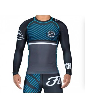 Рашгард Fuji Sports Script Long Sleeve Rashguard Blue
