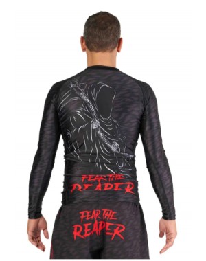 Fuji Fear The Reaper Long Sleeve Rashguard Black