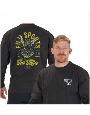 Світшот FUJI Demon Crewneck Charcoal Grey