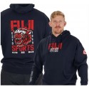 Fuji Sports Tiger Jiu Jitsu Hoodie Midnight Navy