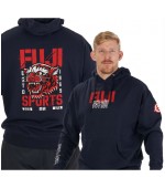Fuji Sports Tiger Jiu Jitsu Hoodie Midnight Navy