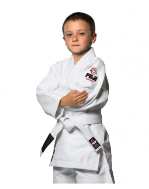 кимоно для ребенка Fuji All Around Kids BJJ Gi White #7000
