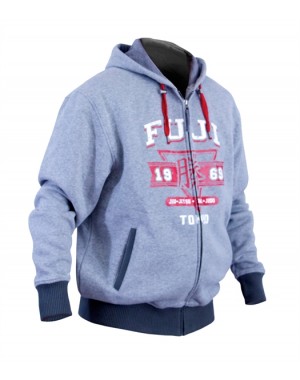 худи FUJI Tokyo 1969 Full Zip Hoodie, Grey худи FUJI Tokyo 1969 Full Zip Hoodie, Grey
