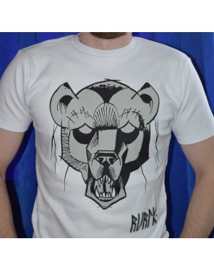 Футболка RURIK fight wear white bear