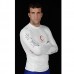 рашгард для ММА и джиу джитсу Fuji Sports Kassen Long Sleeve Rashguard White #4000