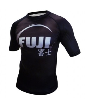 Рашгард Fuji Sports IBJJF Ranked Rash Guard Black Short Sleeve