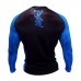 Рашгард Fuji Sports IBJJF Ranked Rash Guard Blue Long Sleeve