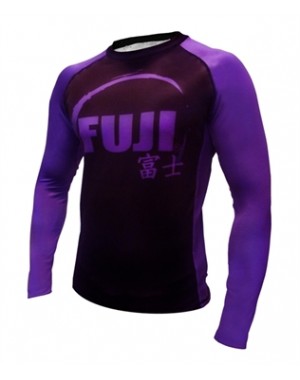 Рашгард Fuji Sports IBJJF Ranked Rash Guard Purple Long Sleeve