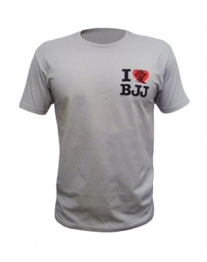 футболка Fuji Sports I Love BJJ T-Shirt Grey футболка Fuji Sports I Love BJJ T-Shirt Grey