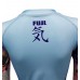 женский рашгард Fuji Sports Women's Kimono Rash Guard Blue