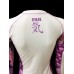 женский рашгард Fuji Sports Women's Kimono Rash Guard White/Pink #2506