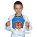 рашгард для детей  FUJI Sports Toshi the Tiger Rash Guard, Kids, Blue/Black, 4425