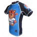 рашгард для детей  FUJI Sports Toshi the Tiger Rash Guard, Kids, Blue/Black, 4425