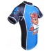 рашгард для детей  FUJI Sports Toshi the Tiger Rash Guard, Kids, Blue/Black, 4425