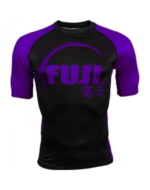 Рашгард Fuji Sports IBJJF Ranked Rash Guard Purple Short Sleeve