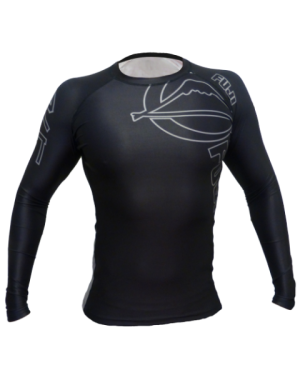 рашгард FUJI Inverted Long Sleeve Rashguard, Black, #1500