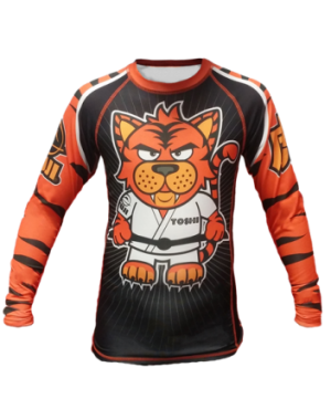 рашгард FUJI Sports Toshi the Tiger Long Sleeve Rashguard, #4405