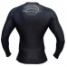рашгард FUJI Inverted Long Sleeve Rashguard, Black, #1500